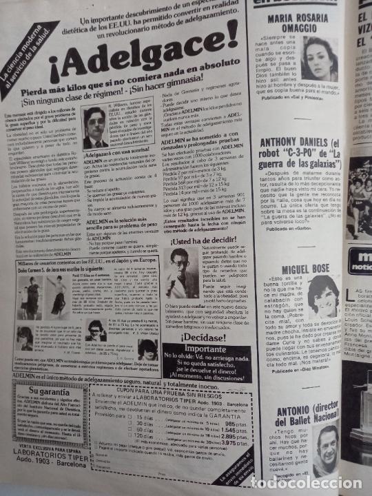 Coleccionismo de Revistas y Peri&oacute;dicos: MARIA ROSARIA OMAGGIO MIGUEL BOSE ANTONIO EL BAILARIN