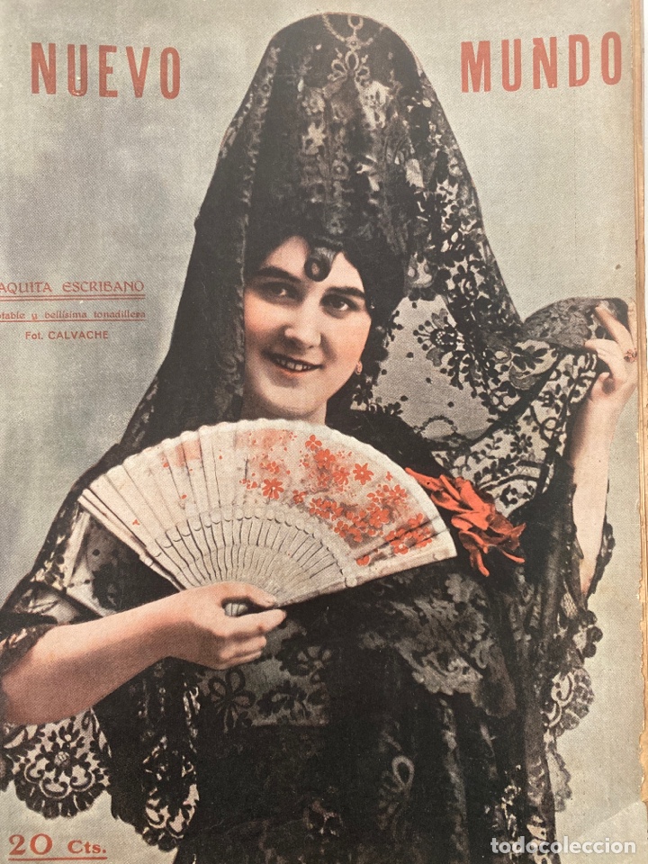 Sammeln von Zeitschriften und Zeitungen: 14 REVISTAS NUEVO MUNDO. A&Ntilde;O 1915. MUY ILUSTRADA