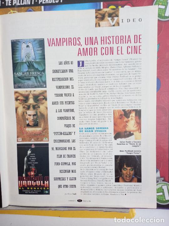 Coleccionismo de Revistas y Peri&oacute;dicos: ANNE PARILLAUD JULIAN SANDS SUZANNA HAMILTON SANGRE FRESCA VAMPIRO DRACULA EL RENACER