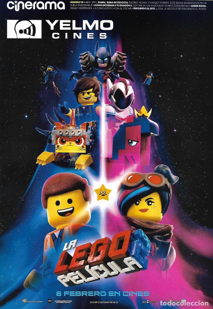 Collezionismo di Riviste e Giornali: SUPLEMENTO CINERAMA YELMO CINES N&ordm; 279 LA LEGO PELICULA 2 (1)