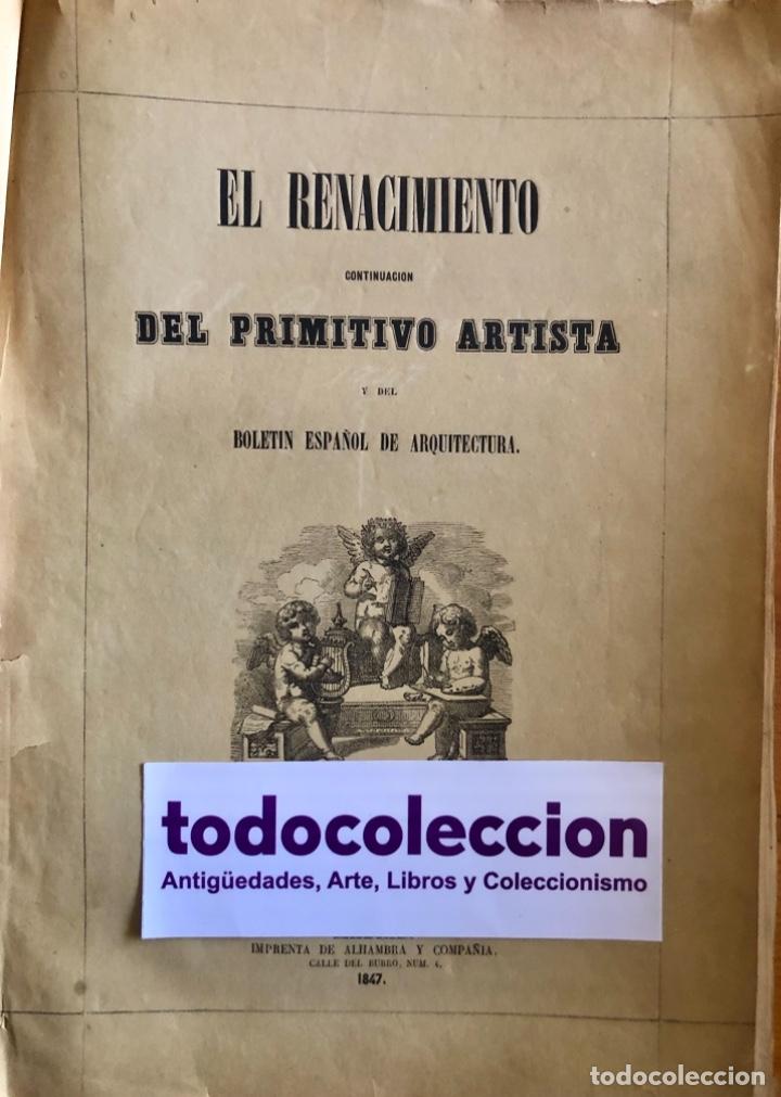 Coleccionismo de Revistas y Peri&oacute;dicos: EL RENACIMIENTO- RARISIMA REVISTA- A&Ntilde;O 1847- 18 EJEMPLARES