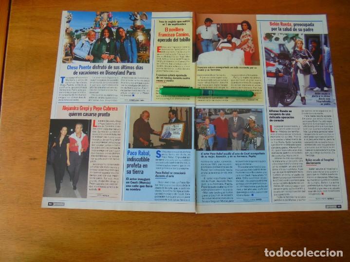 Collection Magazines and Newspapers: CLIPPING 1997: CHESU PUENTE / PACO RABAL / BELEN RUEDA / ALEJANDRA GREPPI / FRANCISCO CAMINO / VACUN