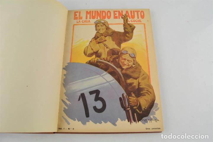 Collection Magazines and Newspapers: Revista El mundo en auto, noviembre de 1924, Barcelona. 32x23,5cm