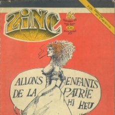 Coleccionismo de Revistas y Periódicos: ZINC.JUIN-JUILLET 75. ALLONS ENFANTS DE LA PATRIE HI HEU