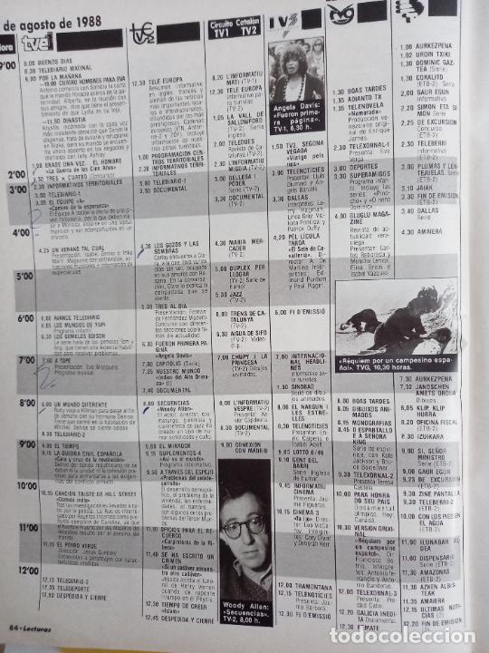 Coleccionismo de Revistas y Peri&oacute;dicos: ANGELA DAVIS WOODY ALLEN