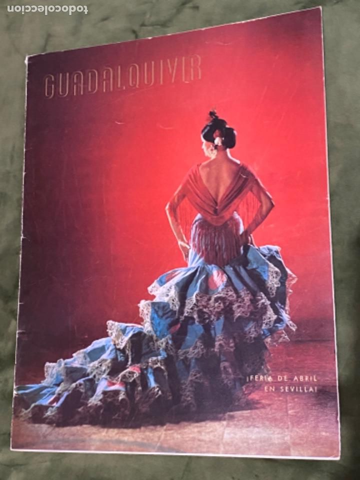 Coleccionismo de revistas y peri&oacute;dicos: ANTIGUA REVISTA GUADALQUIVIR COMPA&Ntilde;&Iacute;A SEVILLANA ELECTRICIDAD 1964 FERIA SEVILLA