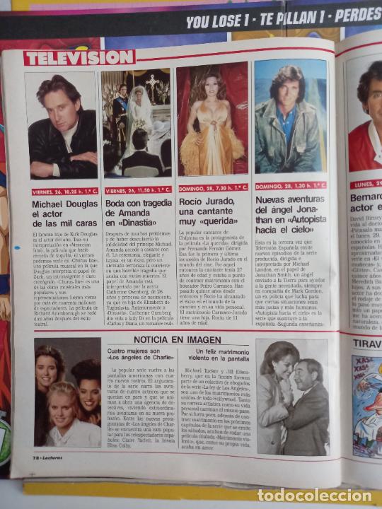 Coleccionismo de Revistas y Peri&oacute;dicos: ROCIO JURADO MICHAEL DOUGLAS LANDON DINASTIA LOS ANGELES DE CHARLIE