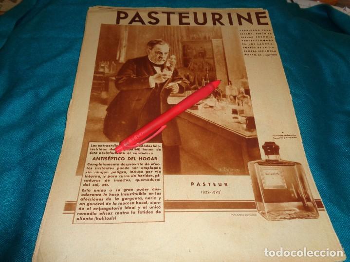 Coleccionismo de Revistas y Peri&oacute;dicos: RECORTE : PUBLICIDAD : PASTEURINE, EL ANTISEPTICO DEL HOGAR. ABC, ENERO 1932