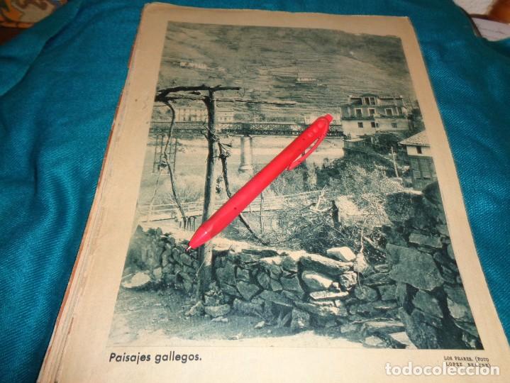 Coleccionismo de Revistas y Peri&oacute;dicos: RECORTE : PAISAJES GALLEGOS : LOS PEARES. ABC, ENERO 1932