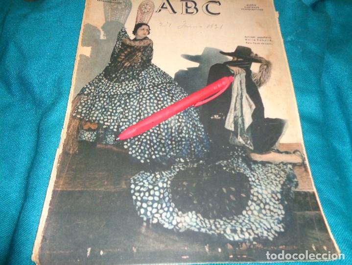 Coleccionismo de Revistas y Peri&oacute;dicos: RECORTE : ACTRICES ESPA&Ntilde;OLAS : MARIA CABALL&Eacute;. ABC, ABRIL 1931