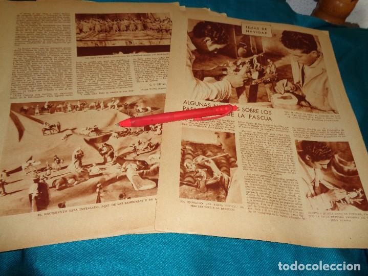 Coleccionismo de Revistas y Peri&oacute;dicos: RECORTE : TEMAS DE NAVIDAD : LOS PASTORCICOS DE LA PASCUA. ABC, ABRIL 1931