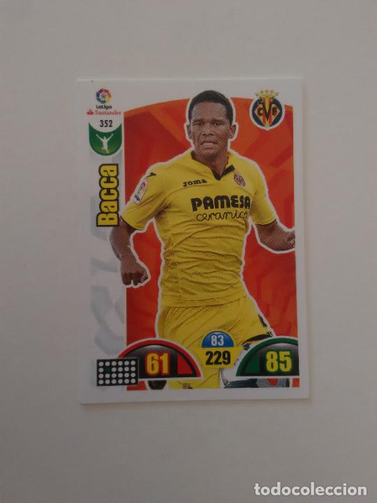 Collezionismo di Riviste e Giornali: 352 BACCA VILLARREAL CROMO TARJETA LIGA FUTBOL PANINI ADRENALYN 2017-2018 17-18
