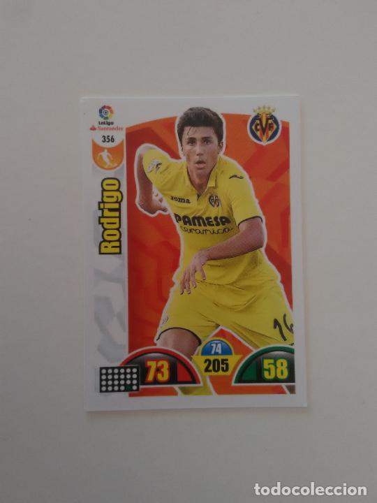 Colecionismo de Revistas e Jornais: 356 RODRIGO VILLARREAL CROMO TARJETA LIGA FUTBOL PANINI ADRENALYN 2017-2018 17-18