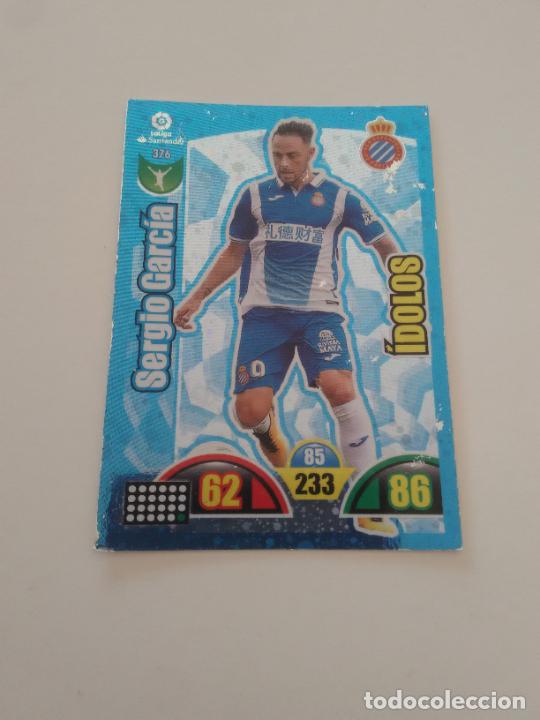 Coleccionismo de Revistas y Peri&oacute;dicos: 376 SERGIO GARC&Iacute;A ESPA&Ntilde;OL ESPANYOL IDOLO CROMO TARJETA LIGA FUTBOL PANINI ADRENALYN 2017-2018 17-18