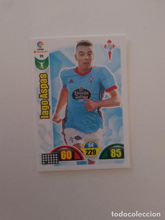 Collection Magazines and Newspapers: 99 IAGO ASPAS CELTA DE VIGO CROMO TARJETA LIGA FUTBOL PANINI ADRENALYN 2017-2018 17-18