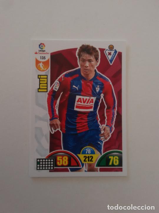 Colecionismo de Revistas e Jornais: 135 INUI EIBAR CROMO TARJETA LIGA FUTBOL PANINI ADRENALYN 2017-2018 17-18