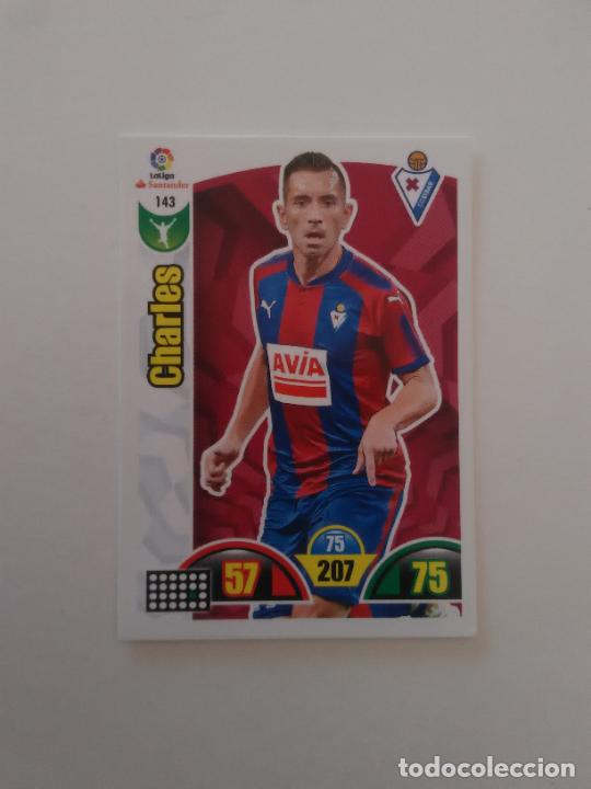 Collectionnisme de Revues et Journaux: 143 CHARLES EIBAR CROMO TARJETA LIGA FUTBOL PANINI ADRENALYN 2017-2018 17-18
