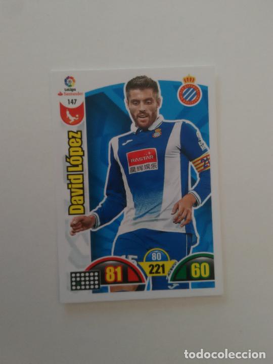 Sammeln von Zeitschriften und Zeitungen: 147 DAVID L&Oacute;PEZ ESPA&Ntilde;OL ESPANYOL CROMO TARJETA LIGA FUTBOL PANINI ADRENALYN 2017-2018 17-18