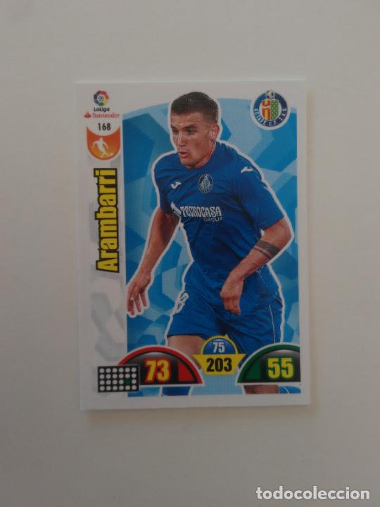 Collection Magazines and Newspapers: 168 ARAMBARRI GETAFE CROMO TARJETA LIGA FUTBOL PANINI ADRENALYN 2017-2018 17-18