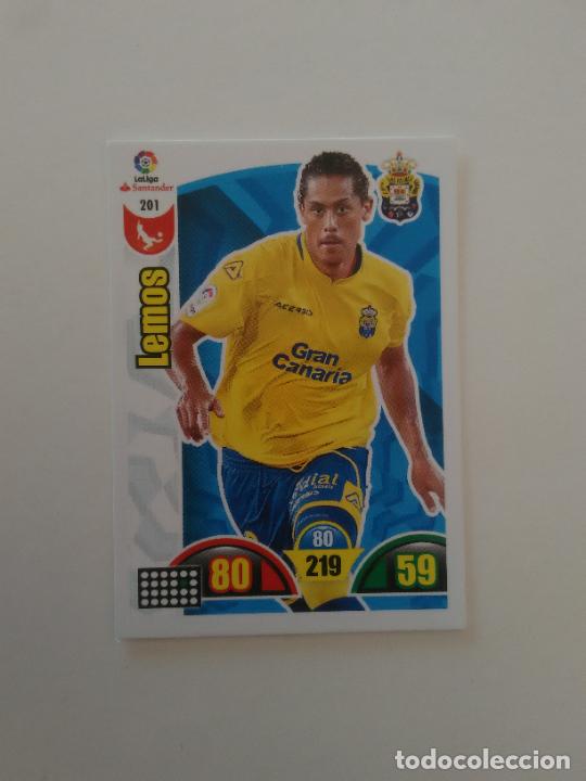 Collection Magazines and Newspapers: 201 LEMOS LAS PALMAS CROMO TARJETA LIGA FUTBOL PANINI ADRENALYN 2017-2018 17-18