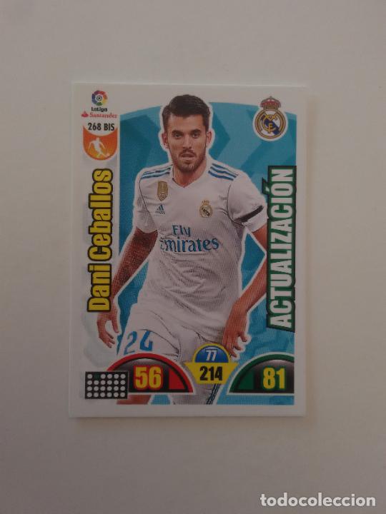 Collection Magazines and Newspapers: 268 BIS DANI CEBALLOS REAL MADRID CROMO TARJETA LIGA FUTBOL PANINI ADRENALYN 2017-2018 17-18