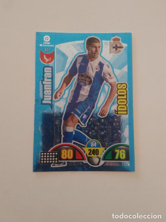 Collection Magazines and Newspapers: 371 JUANFRAN DEPORTIVO CORU&Ntilde;A IDOLO CROMO TARJETA LIGA FUTBOL PANINI ADRENALYN 2017-2018 17-18