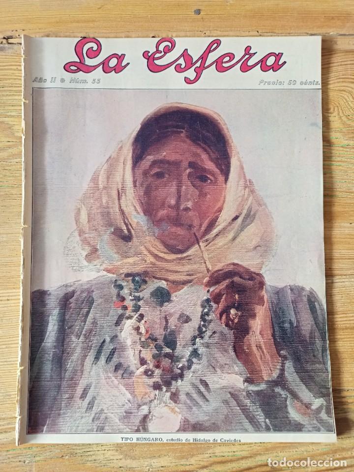 Coleccionismo de revistas y peri&oacute;dicos: Revista La Esfera, 1915, Rafael Hidalgo de Caviades, Catedral de Segovia
