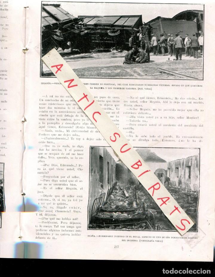 Collezionismo di Riviste e Giornali: REVISTA A&Ntilde;O 1922 TREN EN LEGANES PENAL PRISION DE OCA&Ntilde;A VIRGEN DE ARRATE EN EIBAR CIEGOS DE VALENCIA