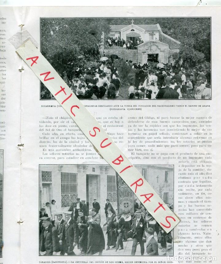 Collezionismo di Riviste e Giornali: REVISTA A&Ntilde;O 1922 EXPEDICION AL HIMALAYA EVEREST TUMBA DE SABINO ARANA SUCARRIETA ORFEO DE TARADELL