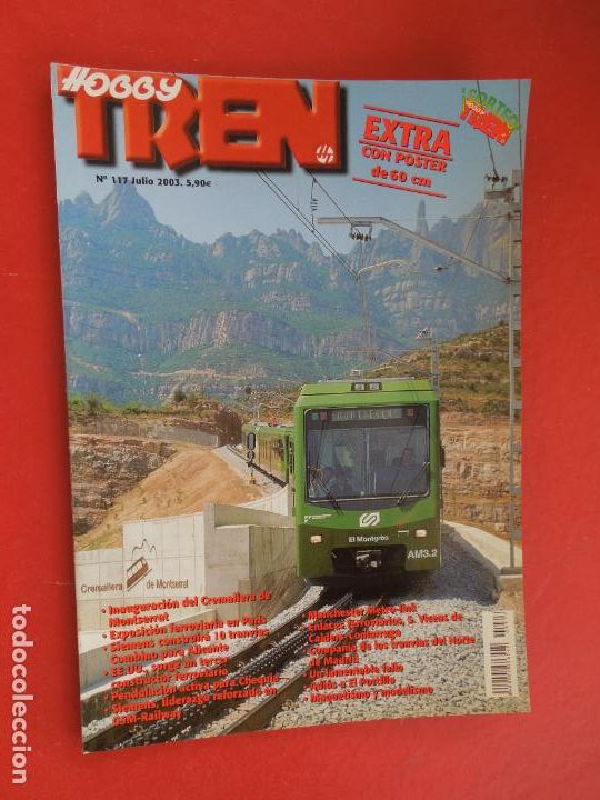 Collection Magazines and Newspapers: HOBBY TREN REVISTA N&ordm; 117 - CREMALLERA DE MONTSERRAT