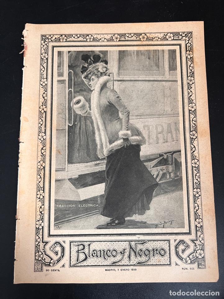 Coleccionismo de Revistas y Peri&oacute;dicos: BLANCO Y NEGRO. N&ordm; 401. 1899. JUGUETES DE LOS REYES. EMILIA PARDO BAZ&Aacute;N. LUIS ROYO VILLANOVA. LEER