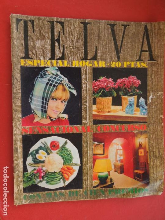 Collection Magazines and Newspapers: TELVA , ESPECIAL HOGAR - SENSACION AL CONCURSO CON MAS DE CIEN PREMIOS -1962