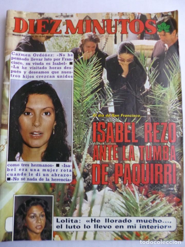 Coleccionismo de Revistas y Peri&oacute;dicos: Revista Diez Minutos.