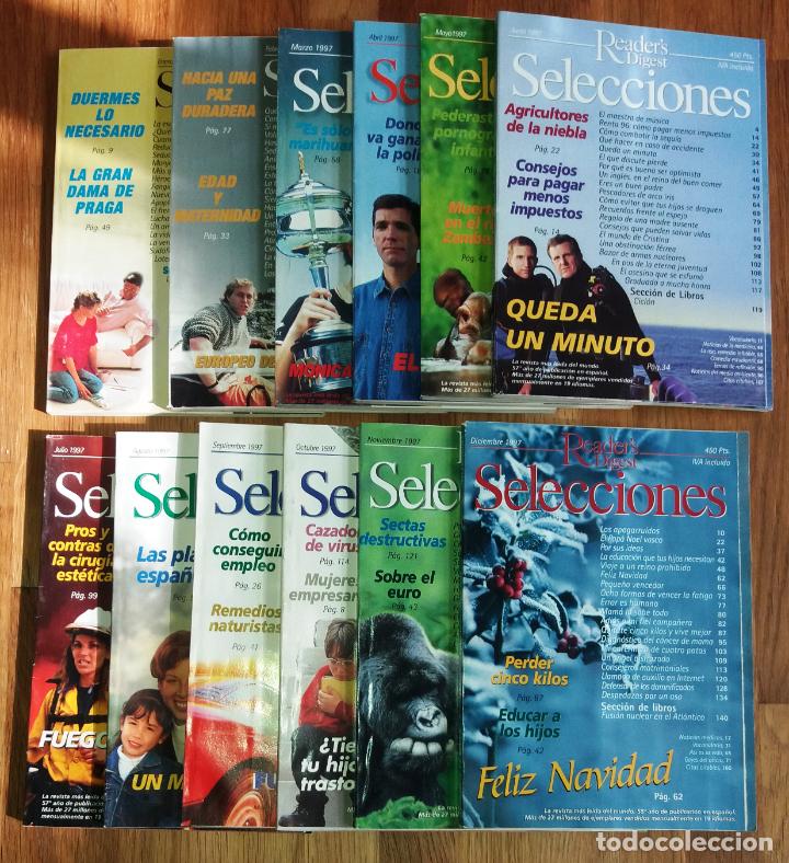 Colecionismo de Revistas e Jornais: SELECCIONES DEL READER&acute;S DIGEST. A&ntilde;o 1997 completo : N&uacute;ms. 674 a 685. 12 vol.: Enero - diciembre