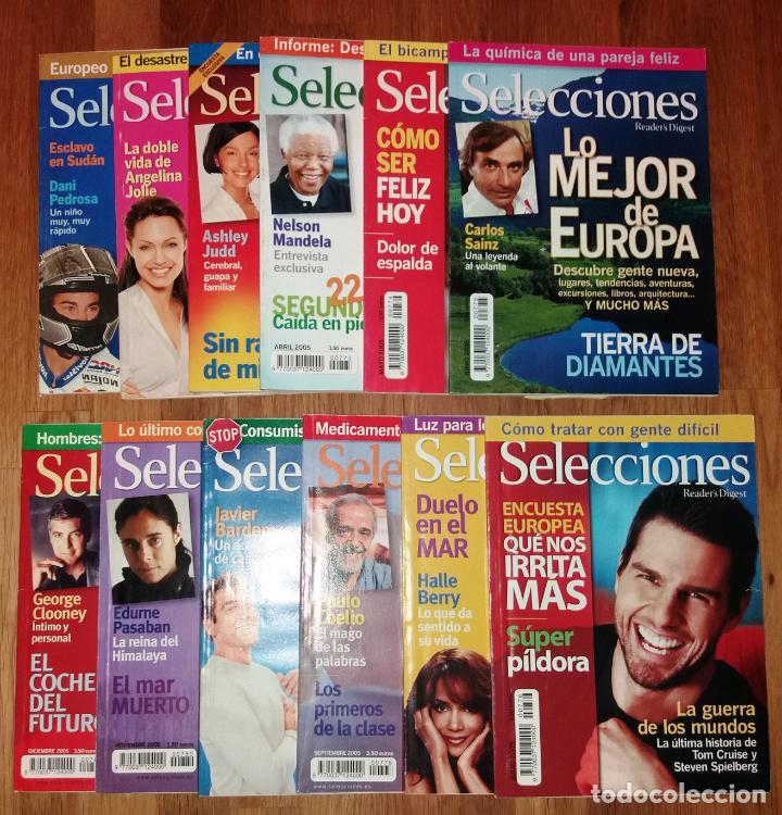 Collection Magazines and Newspapers: SELECCIONES DEL READER&acute;S DIGEST. A&ntilde;o 2005 completo : N&uacute;ms. 770 a 781. 12 vol.: Enero - diciembre