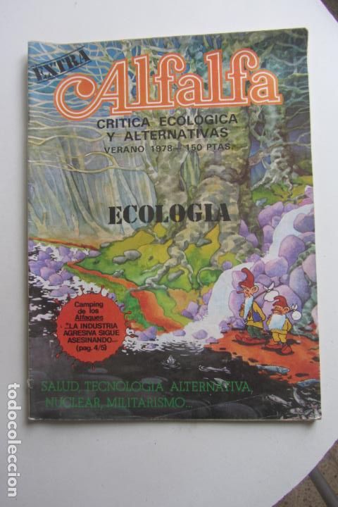 Sammeln von Zeitschriften und Zeitungen: ALFALFA EXTRA VERANO 1978, REVISTA CRITICA ECOLOGICA Y ALTERNATIVAS ECOLOGIA NUCLEAR arx167