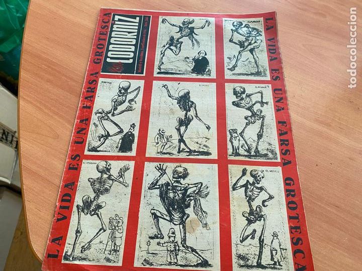 Coleccionismo de Revistas y Peri&oacute;dicos: LA CODORNIZ N&ordm; 260 LA VIDA ES UNA FARSA GROTESCA PORTADA HERREROS. 3 NOVIEMBRE 1946 (CODG2)