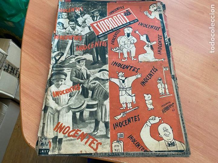 Coleccionismo de Revistas y Peri&oacute;dicos: LA CODORNIZ N&ordm; 320 PORTADA HERREROS. 28 DICIEMBRE 1947 (CODG2)