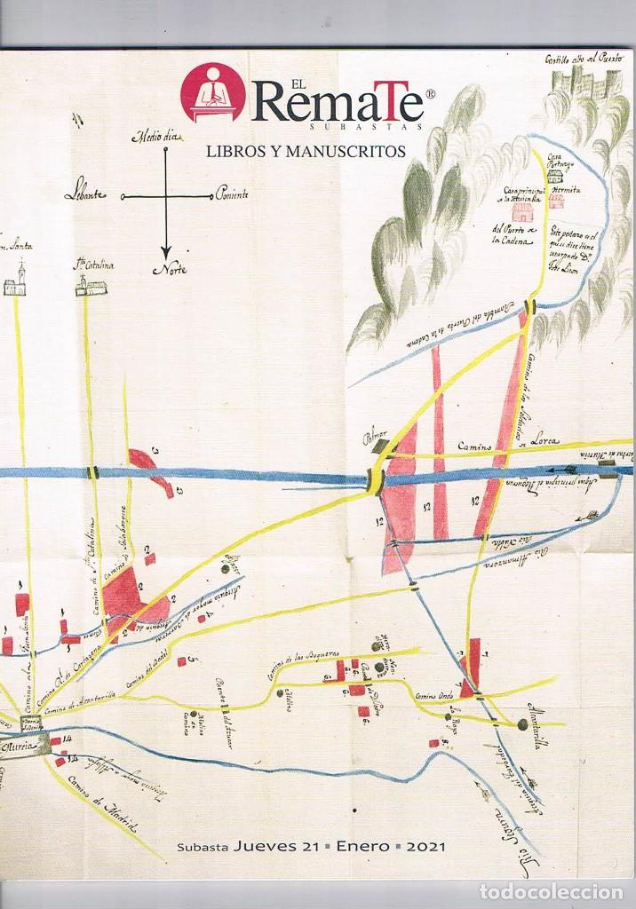Collectionnisme de Revues et Journaux: Revista el remate subastas libros y manuscritos enero 2021 **