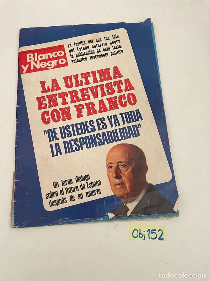 Sammeln von Zeitschriften und Zeitungen: Blanco y negro