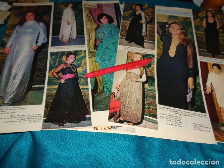 Coleccionismo de Revistas y Peri&oacute;dicos: RECORTE : GALA DE CINE : PATTY SHEPARD, CARMEN SEVILLA, CONCHA VELASCO.... SEMANA, FBRO 1970(#)