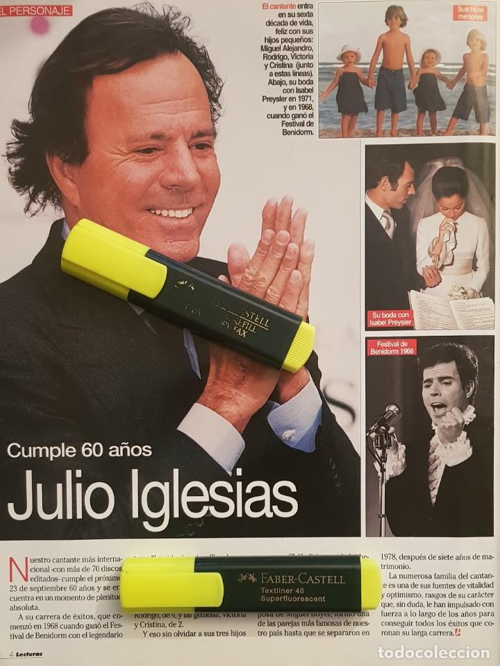 Coleccionismo de Revistas y Peri&oacute;dicos: Reportaje Julio Iglesias 12.09.2003