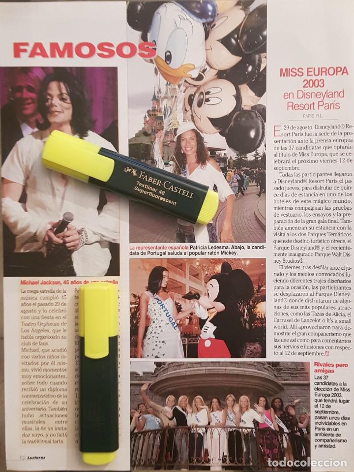 Coleccionismo de Revistas y Peri&oacute;dicos: Reportaje Michael Jackson 12.09.2003