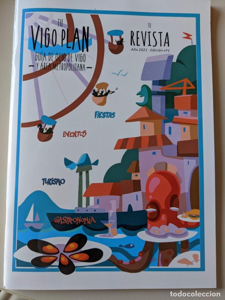 Sammeln von Zeitschriften und Zeitungen: VIGO PLAN - REVISTA - A&Ntilde;O 2021 EDICION N&ordm; 1 - GUIA DE OCIO DE VIGO Y AREA METROPOLITANA