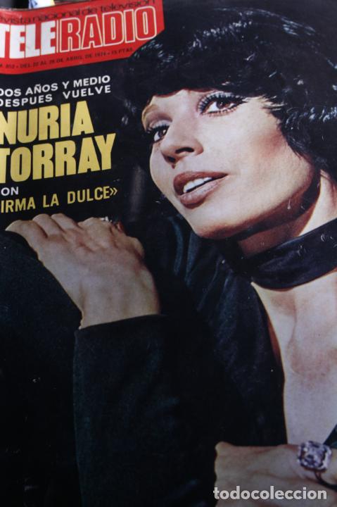 Collection Magazines and Newspapers: REVISTA TELE RADIO N&ordm; 852 NURIA TORRAY PERET LOLA CARDONA 1974