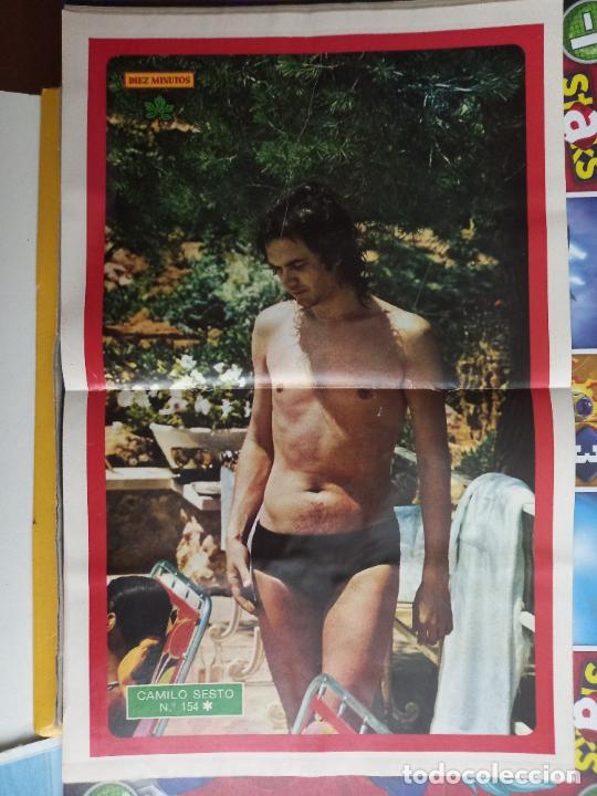 Coleccionismo de revistas y peri&oacute;dicos: poster camilo sesto