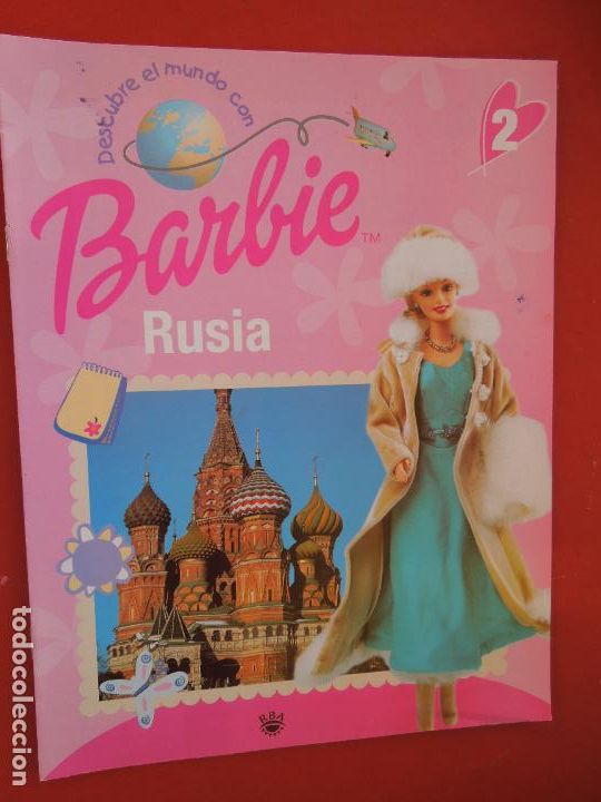 Coleccionismo de revistas y peri&oacute;dicos: DESCUBRE EL MUNDO CON BARBIE - FASC&Iacute;CULO N&ordm; 2 - RUSIA - RBA COLECCIONABLES 2000.