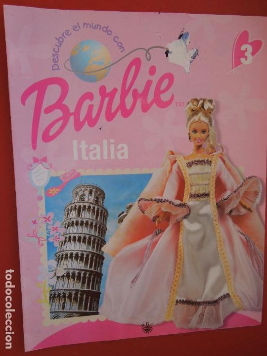 Coleccionismo de revistas y peri&oacute;dicos: DESCUBRE EL MUNDO CON BARBIE - FASC&Iacute;CULO N&ordm; 3 - ITALIA - RBA COLECCIONABLES 2000.