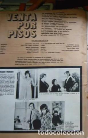Coleccionismo de revistas y peri&oacute;dicos: RECORTE VENTA POR PISOS CONCHA VELASCO JOSE LUIS LOPEZ VAZQUEZ MARIA ASQUERINO SAZA RAFAELA APARICIO