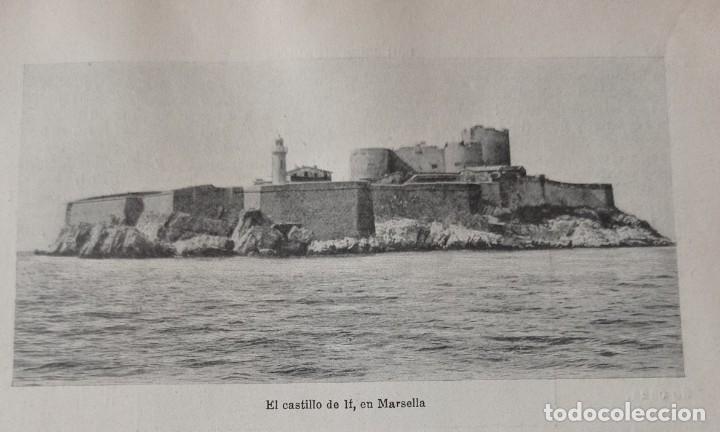 Coleccionismo de Revistas y Peri&oacute;dicos: CASTILLO DE IF ( MARSELLA ) - CUATRO HOJAS SUELTAS PUBLICACION PRICIPIOS 1900.